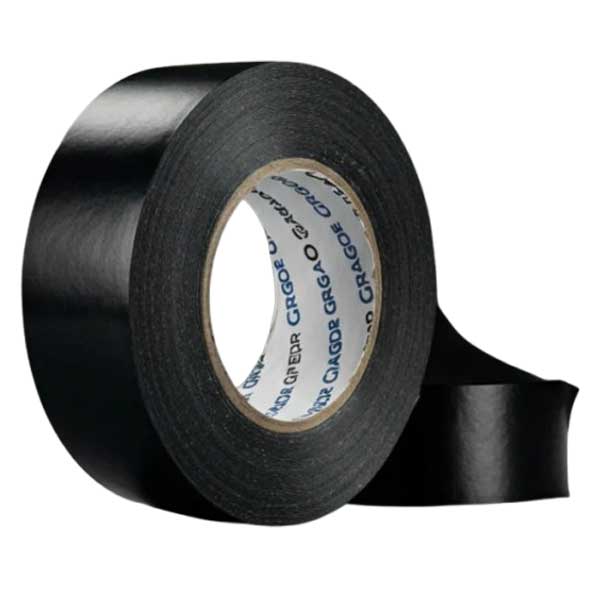 Durable & Easy to Tear Gaffer Low Tack Black Tape 