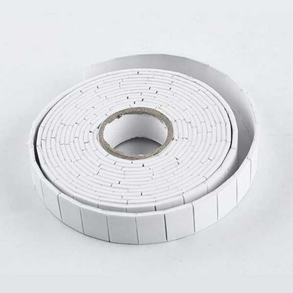 White Double Sided High Tack Foam Pads for Indoors and Outdoor